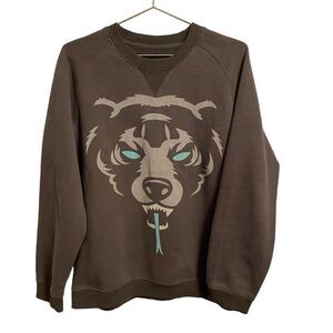 Mishka MNWKA Bear Snake Sweatshirt Size MED